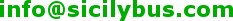 book buses and minibuses in Sicily in Italy